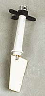 107-30  Spade Rudder 22x40mm