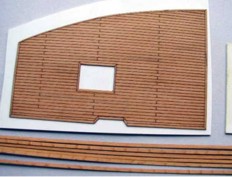 LASER CUT DECK PLANKS 2 mm x 0.6 mm