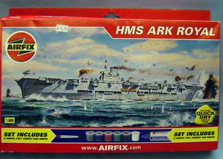 HMS Ark Royal (including paint)