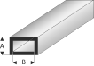 421-54 Super Styrene Rectangular Tube 5,0x10mm