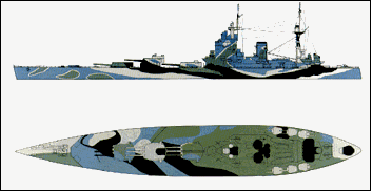 HMS Nelson / Rodney  (Hull)