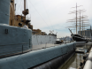 USS Olympia and USS Becuna